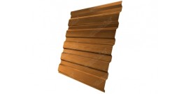 Профнастил стеновой C-21х1000 Print Elit double 0.5 Golden Wood