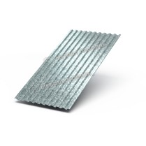 Профнастил кровельный С-21x1000 Цинк 0.25 Zn