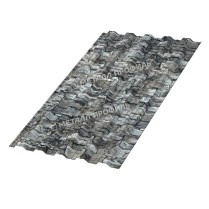 Профнастил кровельный НС-35x1000 ECOSTEEL двусторонний 0.5 Белый Камень