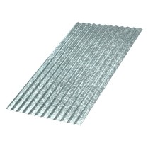 Профнастил кровельный МП-18 Цинк 0.7 Zn
