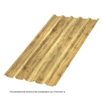 Профнастил кровельный МП-35x1035 ECOSTEEL двусторонний 0.5 ЗолотойДуб