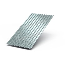 Профнастил стеновой C-21х1000 Цинк 0.5 Zn