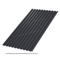 Профнастил стеновой C-21х1000 VALORI 0.5 Grey (Серый)