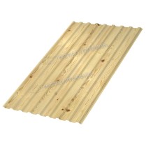 Профнастил стеновой МП-20х1100 ECOSTEEL матовый 0.5 Сосна