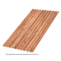 Профнастил кровельный С-21x1000 ECOSTEEL 0.5 Кедр