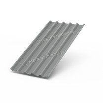 Профнастил стеновой С-44x1000 Satin 0.5 9006