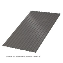 Профнастил стеновой МП-10x1100 VALORI 0.5 Dark Grey (Тёмно-серый)