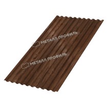 Профнастил кровельный С-21x1000 ECOSTEEL 0.5 МореныйДуб
