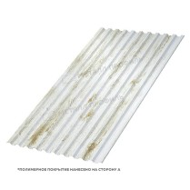 Профнастил кровельный С-21x1000 ECOSTEEL 0.5 Беленый Дуб