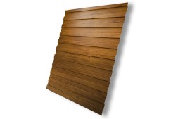 Профнастил стеновой C-8x1150 Print Elite 0.5 Golden Wood TwinColor
